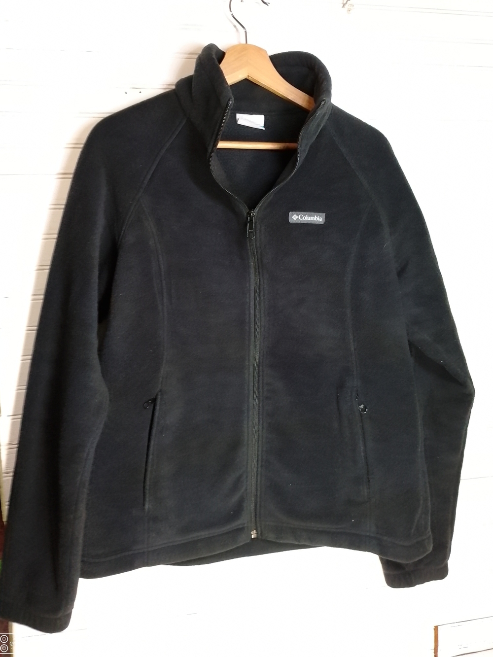 Columbia Black Women’s Full-Zip Fleece Jacket XL